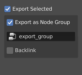 export nodes