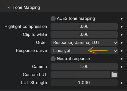 Octane settings